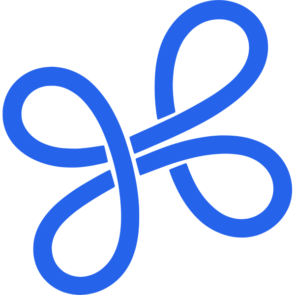Blue mark